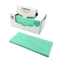 쿠라레 쿠라후렉스 카운터 크로스 ZR-1022-30(N) 30장입(6상자 케이스 판매) 두꺼운 레이온 100% 부직포 그린