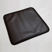 논슬립 무지 레자 방석 좌식 식당 사무실 업소 45x45