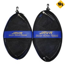 싹쓰리낚시 JAVA 실리콘뜰채망 민물뜰채망 낚시뜰채, JAVA 신형 실리콘 뜰채망 35파이