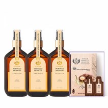 쏘헤어 모로코아르간헤어오일 프리미엄 헤어에센스 100ml 3병+한달 패키지 파우치(1.5ml*32개), 1세트