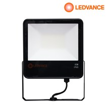 오스람 레드밴스 LED 사각 투광등 투광기 간판조명 IP65 방수형 50W, 50W 전구색(주황불빛)_블랙바디