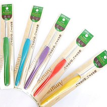 크로바 아뮤레 코바늘 3D 입체 모사용, 10／0호, 1개