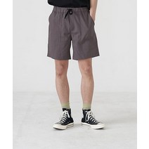 토피 에센셜 린넨 밴딩 숏팬츠 바지 D/그레이 LINEN BANDING SHORT 팬츠