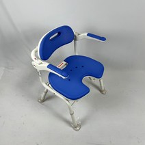 노인 환자 목욕의자 IU 욕실의자 접이식 높이조절 목욕탕 샤워 의자 노인 장기요양 복지용구 실버용품 요양등급 어르신용품, 노인장기요양등급 할인구매(본인부담금 9%), 블루, 1개