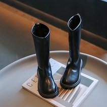 겨울 캠핑 부츠 등산 부츠 밀리터리여자 하이 부츠 새로운 일본 스타일 공주 패션쇼 가죽 신발 어린이 심