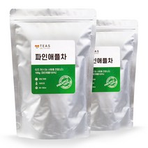 티즈 건조파인애플 파인애플칩 과일칩, 2팩, 100g