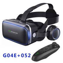 2022 오리지널 VR Shinecon 6.0 가상 현실 스마트 3D 안경 헬멧 헤드셋 원격 제어 비디오 게임, 01 G04E-Y1