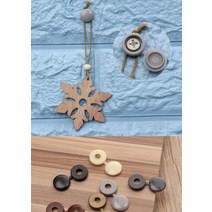 나사 캡 커버 판넬 피스 마개 샤시 볼트 마감재 10pcs, 화이트