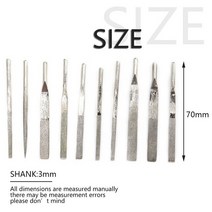 에어그라인더 미니 공압 공기 연필 다이 그라인더 키트 70 000 RPM 고속 커팅 우드 쥬얼리 연마 조각 도구, 03 Type 3