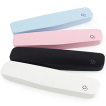 O2care 오투케어 휴대용 여행용 칫솔살균기 건전지 타입 모음, 핑크 (모델명 : BS-4200)