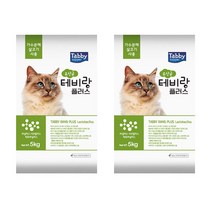테비랑 플러스 고양이 건식사료 유산균, 닭, 5kg, 2개