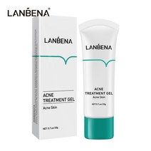 Lanbena란 베 나 여드름 제거 크림 검 은 머리 손상 제거 흉터 리페어 여드름 흉터 겔 수축 모공 미백 스킨 케 어 제품 20g