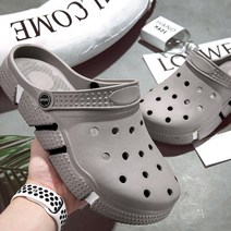 통굽 크록밴드 봄 여름 가을 여자신발 스트랩샌달