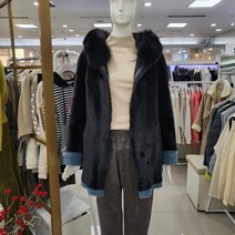 스테파니 DP01 리버시블 무스탕 FUR 자켓 미들 코트 A22LJ2402