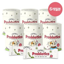 마이펫푸 프리미엄 강아지유산균 27종 발효효소 무첨가물 휴먼그레이드 면역력개선 영양제 변비 설사 장건강 6박스 180일분