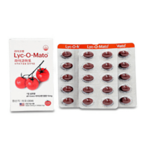 라이코펜 토마토효능 항산화제 라이코마토 15mg 6팩(6개월분), 라이코마토 15mg 6팩