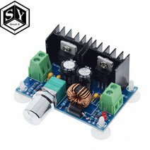 XH-M401 스텝 다운 모듈 XL4016E1 고전력 DC 전압 조정기 보드 최대 8A 안정기 포함 DC-DC, 한개옵션0