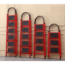 접이식 사다리 다용도 다락방 철제 A형사다리 7단 8단, D형 5단 증점사다리-청색