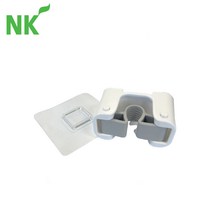 [식공구] 무타공 도구 걸이 1구 클립 / 청소 조리 주방 화장실 욕실 도구 밀대 대걸레 다용도 보관 접착식 홀더 해썹