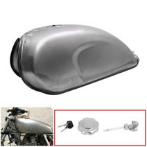 Harley Davidson 호환 할리 호환 오토바이 도색되지 않은 범용 연료 가스 탱크 24 갤런 9L CFMOTO Mandrill Cafe Racer Scrambler For
