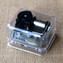자동 태엽 실버 오르골 뮤직박스 인테리어 보석함 생일오르골 뮤직박스 자동오르골 오르골 수동오르골 인테리어 태엽오르골 미니오르골 태엽 보석함, 3-오르골-에델바이스