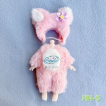 신제품 Bjd 구체관절 인형옷 드레스 스커트 귀여운 캐주얼 세트 액세서리 12 포인트 Ob11 DIY 여아용 장난감 선물 2022 8, h