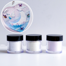 달빛 글리터 레진 아트 공예 네일 재료 diy, 3.골드