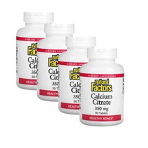 (3+1) 내추럴 네추럴 팩터스 구연산칼슘 350mg 90정 크로스카멜로스나트륨