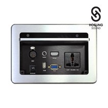 HS-19SC 최고급 매립형멀티박스 캐논4ea+파워콘1ea 주문제작가능, 단품