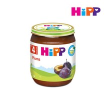 힙 유기농 자두맛 이유식 (125gX6), 힙 플럼 과일 이유식