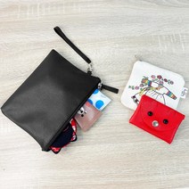 초등학교 미술수업 바느질 배우기 공예체험 DIY 파우치 만들기 유치원 취미키트 노인, 올리브그린