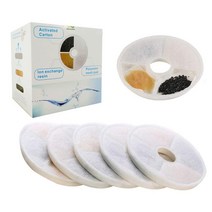 Catit Design Senses 분수 및 Catit 꽃 분수용 필터 12팩 플라스틱 케이스 없음