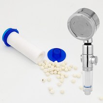 베어파우 염소제거볼 샤워기+필터5P 녹물제거 수압up