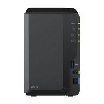 시놀로지 DS223 6TB 하드포함 정품 NAS 스토리지/RAM 2GB기본/타워형 NAS/Realtek RTD1619B CPU/2베이