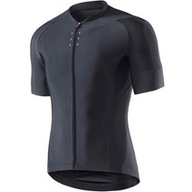 RION 사이클링 남성용 자전거 블랙 반사 저지 반팔 여름 모토 크로스 산악 자전거 다운 힐 레이싱로드 자전거 탑스