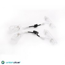 [풀리줄리] POP 상품 가격 안내 DP 집게 클립 대형 2p C5821 POP집게 전선줄 2개입 79x195mm