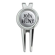 GRAPHICS MORE Supernatural Join The Hunt Golf Divot Repair Tool and Ball Marker, 1