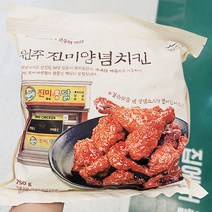 피코크 원주진미양념치킨 750g, 종이박스포장