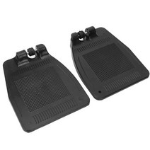 휠체어 2pcs 페달 두꺼운 abs 알루미늄 합금 발판 발판 이동성 스쿠터 액세서리, 없음