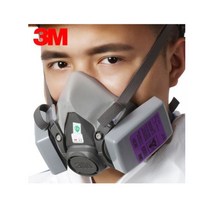 3M 양구형 마스크 방진 필터 7093C 캐나다산 7500 6500 FF-400 6000시리즈 불화수소 냄새제거 활성탄 한쌍