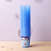 C2L 25P 롯데 다회용 자판기 플라스틱 PP 컵 청색 플라스틱일회용컵 플라스틱다회용컵 일회용컵 일회용플라스틱컵 다회용플라스틱컵 다회용컵 투명플라스틱컵