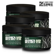 굿허브 클로렐라 분말 200g x 5, 단품, 5개