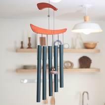 아름다운 멜로디 카페 식당 주택 인테리어 풍경 윈드차임, GREEN (무광 은은한 녹색)