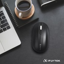 아이플라이텍 AI 스마트 마우스 M110 음성 인식 번역 마우스, 화이트