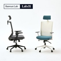 바른자세연구소 LAB01 컴퓨터 책상 의자 사무용 사무실 학생 메쉬 공부 의자, 블랙, 올리브그린, 조절팔세트+나일론다리
