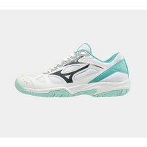 [MIZUNO] 미즈노 사이클론스피드 화이트/민트 (V1GA198013) 미즈노신발&배드민턴화&탁구화&스쿼시화&배구화&핸드볼화&인도어화&체대입시신발&라온스포츠