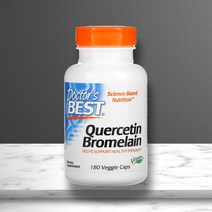 닥터스베스트 퀘르세틴 브로멜라인 퀘르세톨 Quercetin 500mg 180 베지캡슐, 닥터스베스트 퀘르세틴 180캡슐