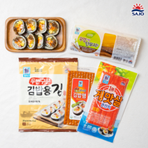 [푸른들마켓][사조] 명품김밥세트(520g), 1개, 520g