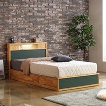 원목 슈퍼싱글 수납형 침대프레임 원룸 아이방 부부트윈 1인 어린이 대학생