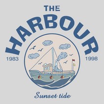 The Harbour 전사지 필름 용지 티셔츠 에코백 리폼 패치, 1개
